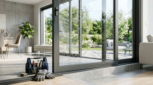 Cracked Sliding Door Glass: Repair or Replace the Panel?