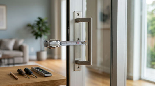 How to Measure a Sliding Door Handle Before You Order