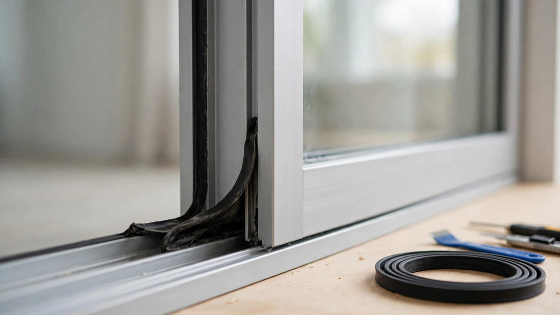 How to Replace a Sliding Door Glazing Gasket