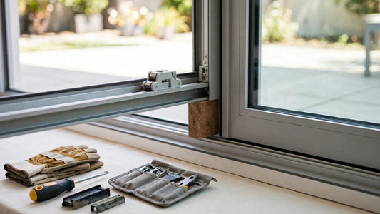 How to Replace a Sliding Door Top Guide Safely