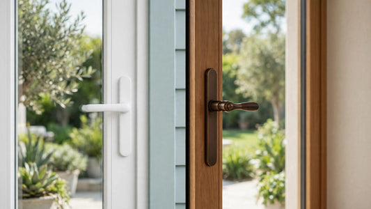 White or Bronze Patio Hardware? Pick a Finish That Fits